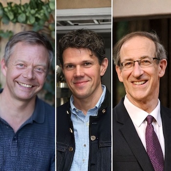 From left: Mark Brongersma, Matthias Kling, and Tony Heinz. | Courtesy Brongersma, Kling, and Heinz